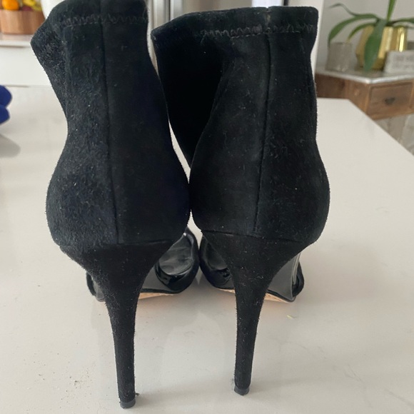 Brian Atwood black suede heels - Picture 4 of 4